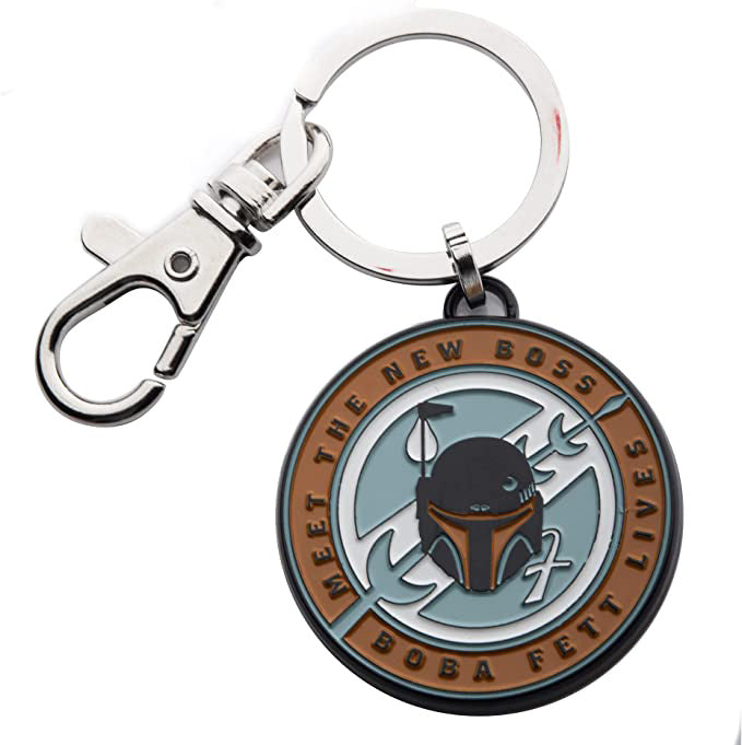 Star Wars The Book Of Boba Fett New Boss Key Chain