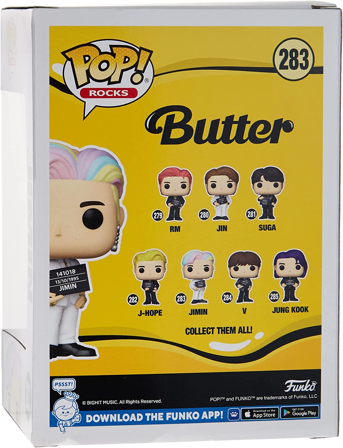 Funko POP Rocks: BTS - Butter - Jimin