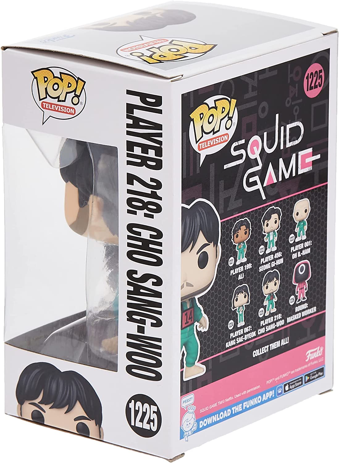 Funko POP TV: Squid Game- Player 218: Cho Sang-Woo